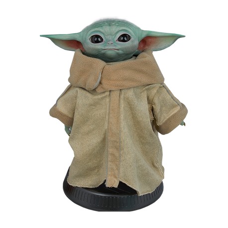 Sideshow Life Size:  Star Wars: The Mandalorian - Grogu Baby Yoda Escala 1/1