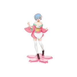 Taito Prize Figure: Re Zero Starting Life In Another World - Rem Sakura