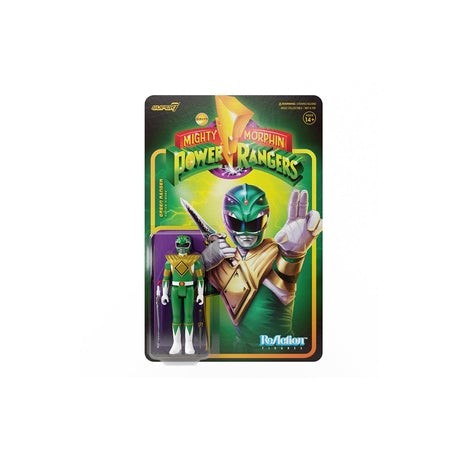 Super7 Reaction: Power Rangers - Green Ranger