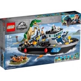 LEGO Jurassic World Fuga del Barco del Dinosaurio Baryonyx 76942