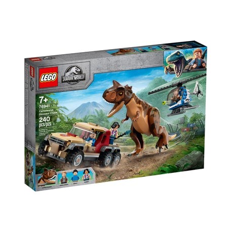 LEGO Jurassic World Persecucion del Dinosaurio Carnotaurus 76941