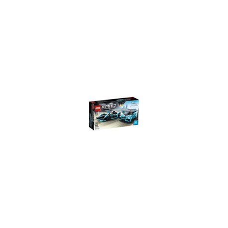 LEGO Speed Champions Formula E Panasonic Jaguar Racing GEN2 car & Jaguar I-PACE eTROPHY 76898