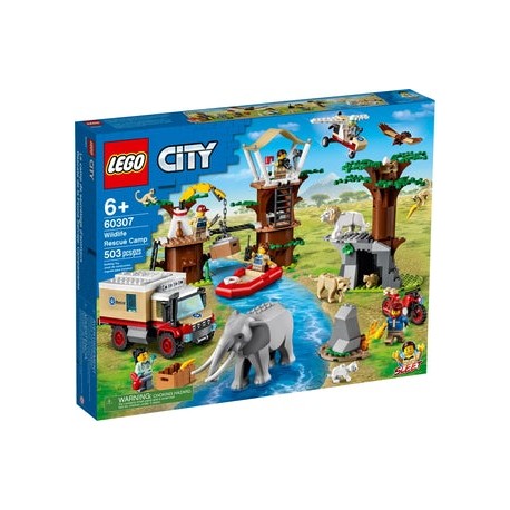 LEGO City Wildlife Rescate de la Fauna Salvaje: Campamento 60307