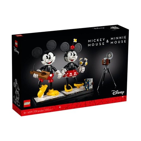 LEGO Disney Personajes Construibles: Mickey Mouse y Minnie Mouse 43179